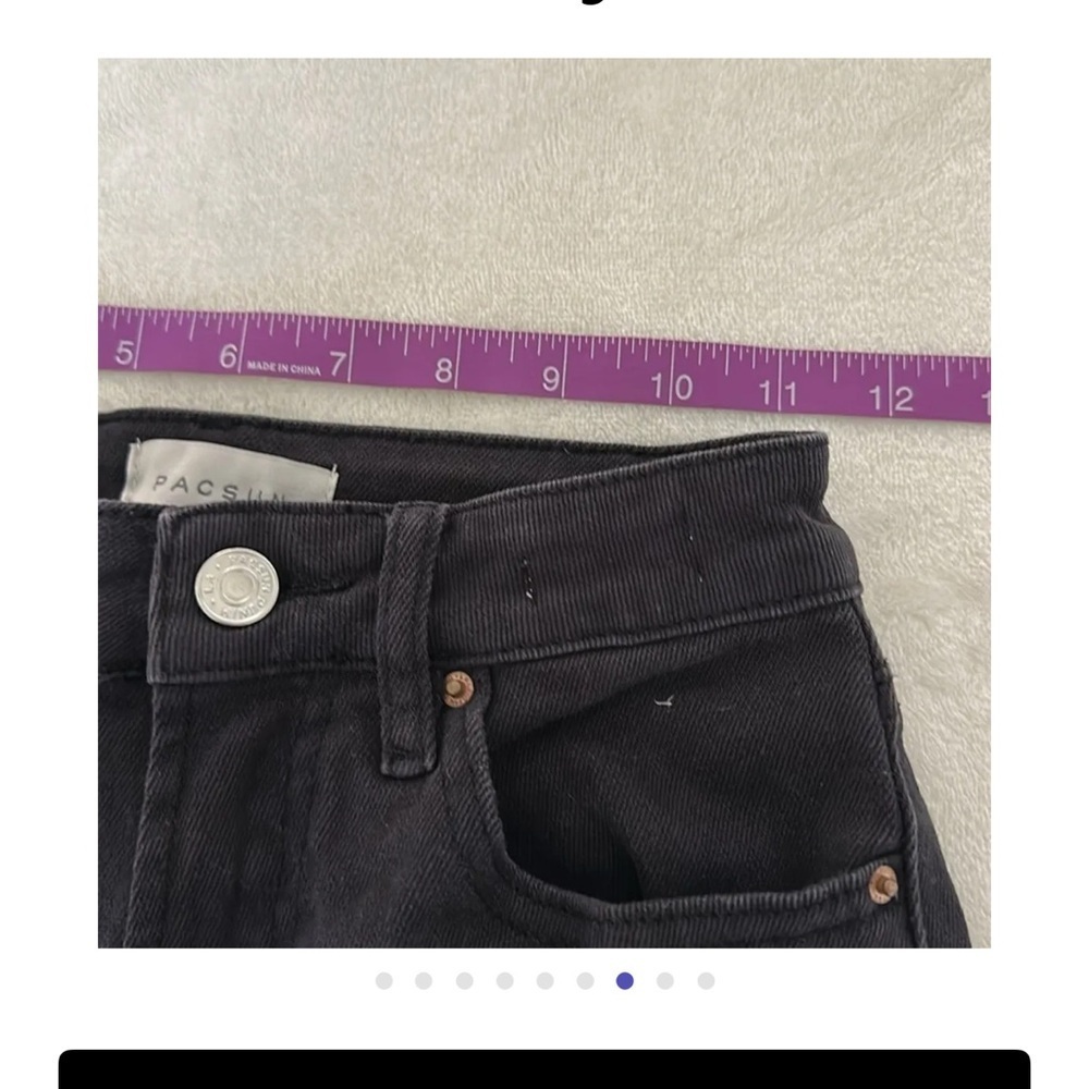 Pacsun Black Denim Jeans - Picture 9 of 9